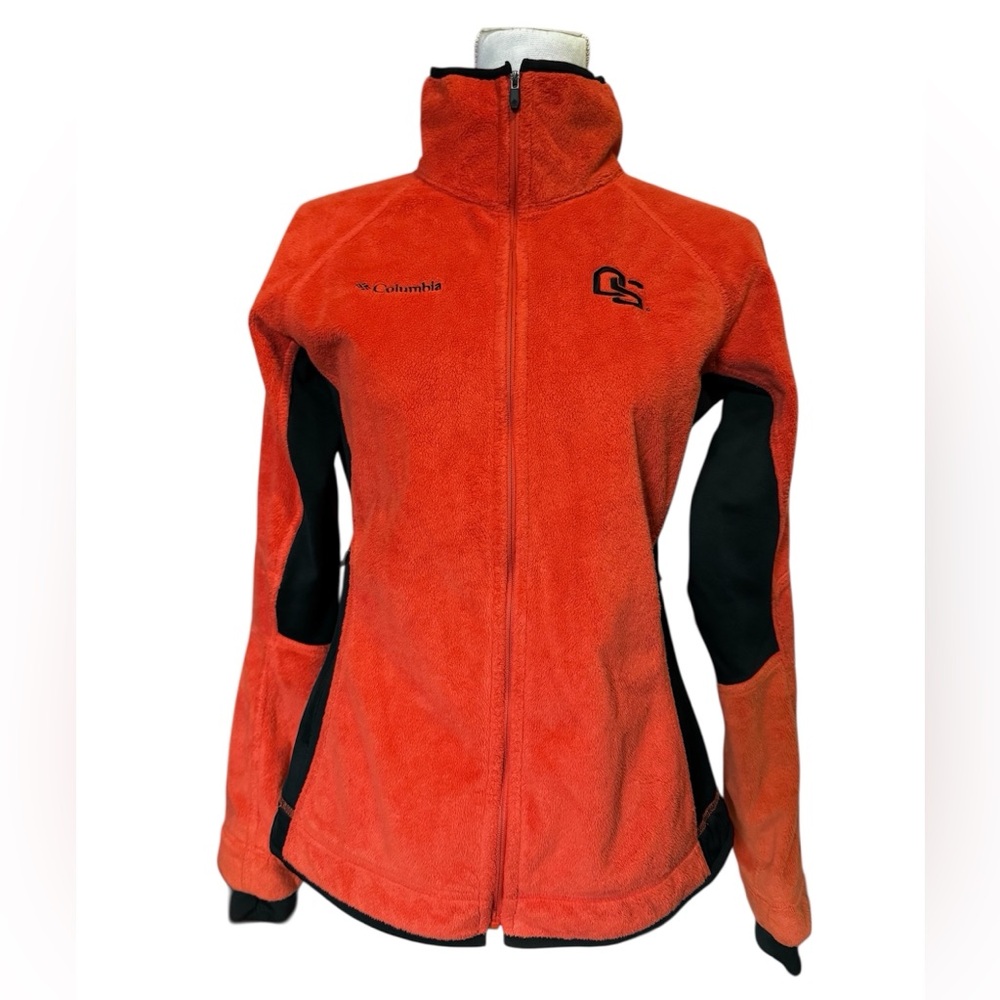 Oregon State Beavers Women's Columbia Fleece Full Zip - Medium